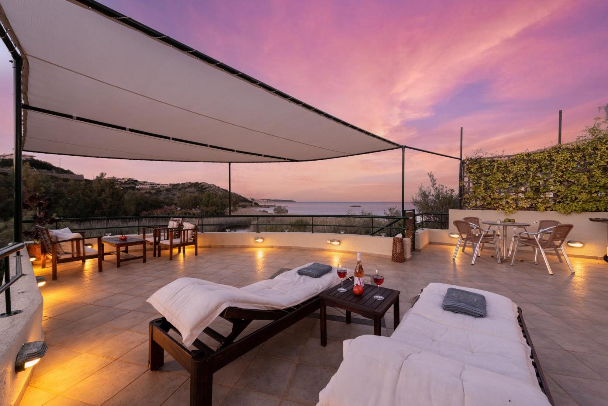 Coastal Dream Beachview Jacuzzi& Sauna Amoudara  Luaran gambar